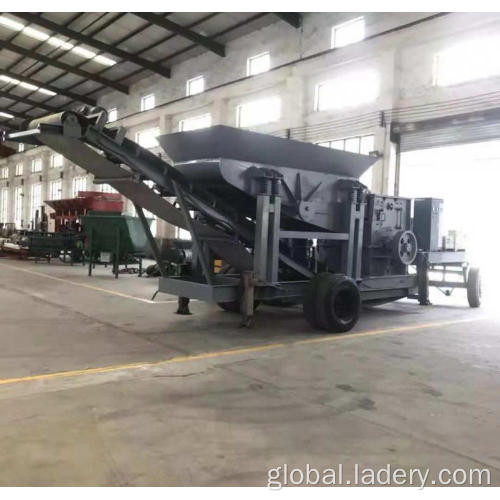 China Wheel Mobile Crushing Station Mobile Impact Crusher Manufactory